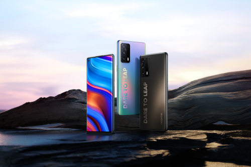 天空之城夢(mèng)幻配色，realme首款曲面屏X7 Pro至尊版登場(chǎng)