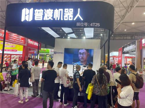 直擊成都火鍋展，普渡機(jī)器人現(xiàn)場成交多臺！