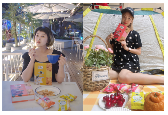 “益生元+益生菌”雙配方，C+D Nosh一口餅刷爆達(dá)人下午茶
