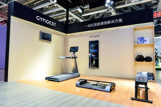 圓滿收官，GYMGEST攜新品跑步機(jī)、力量站亮相體博會!