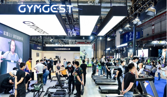 圓滿收官，GYMGEST攜新品跑步機(jī)、力量站亮相體博會!