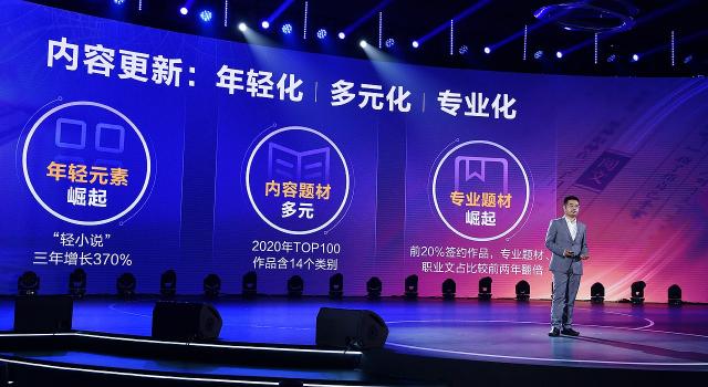 2021閱文年度發(fā)布會(huì)：輕小說(shuō)三年增長(zhǎng)370%