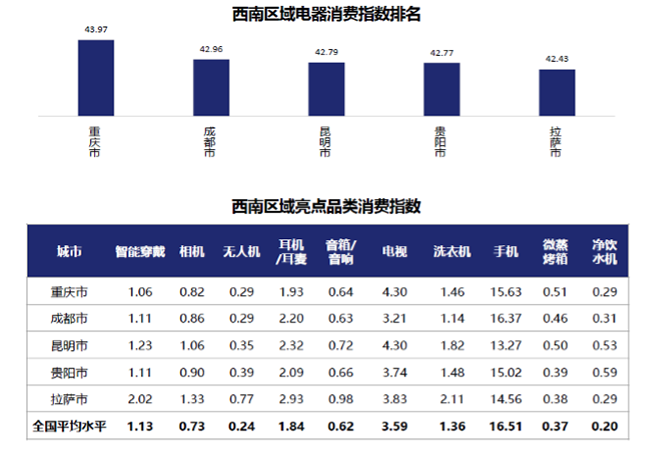 京東電器消費(fèi)指數(shù)來(lái)了，從行業(yè)首個(gè)報(bào)告看：三亞人最休閑，重慶崽兒真巴適