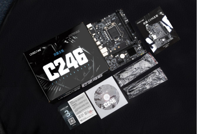 昂霸C246主板+全新英特爾E-2124處理器，i3i5缺貨優(yōu)選替代方案來了!