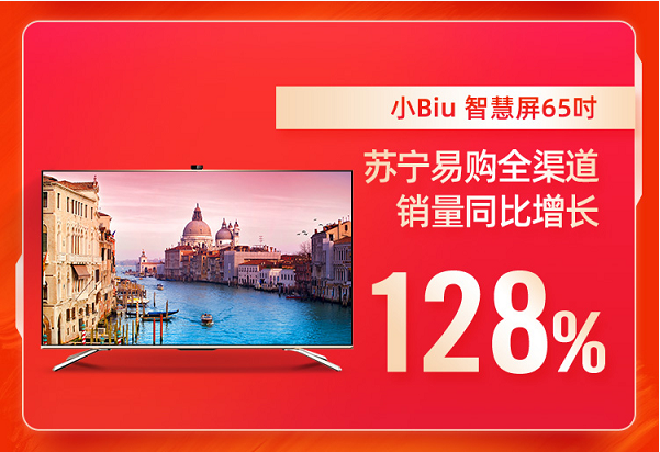 貨到半日裝加持，蘇寧小Biu空調(diào)發(fā)力618、12小時(shí)銷(xiāo)量登榜TOP3