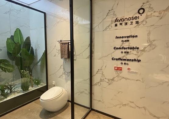 驚喜首秀！藍(lán)氣球衛(wèi)浴亮相廣州建博會