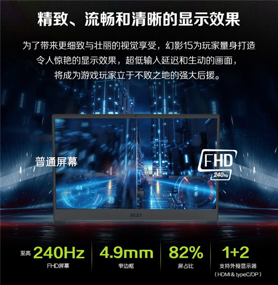 雙A信仰，為突破框架而生！輕薄高效——微星幻影15新品駕到