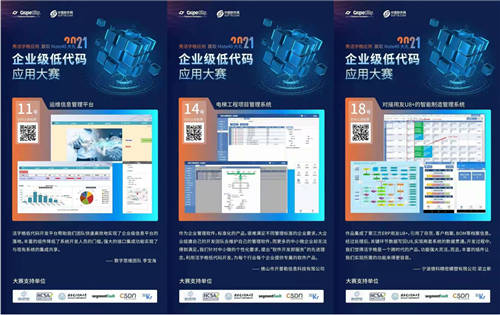 火熱進(jìn)行中！2021企業(yè)級(jí)低代碼應(yīng)用大賽，活字格應(yīng)用秀出圈