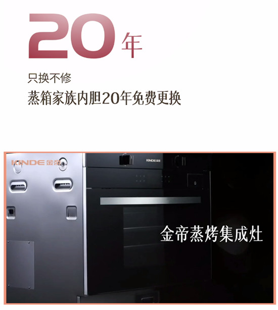 精湛技術成就冠軍品質，金帝集成灶締造品質廚房生活