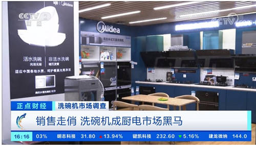 洗碗機(jī)市場(chǎng)迎來爆發(fā)式增長(zhǎng) 美的洗碗機(jī)以創(chuàng)新科技加速中國(guó)普及