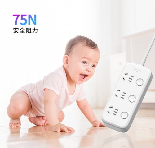 aigo新國標(biāo)分控插座，三位三控帶來便捷居家體驗(yàn)