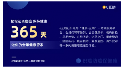 e互助發(fā)布運(yùn)營(yíng)報(bào)告，全年健康管家服務(wù)已上線