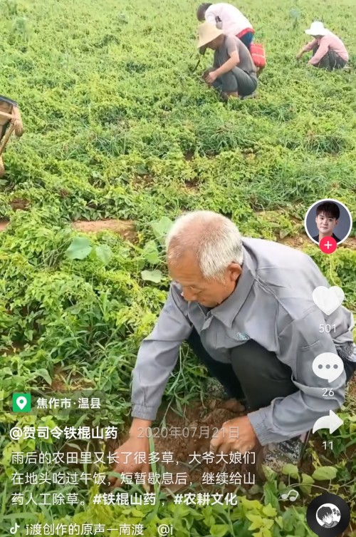 94年白領(lǐng)抖音電商賣山藥日銷萬斤，他想和鄉(xiāng)親們走向共同富裕