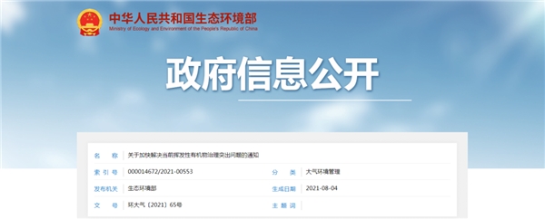 蘭寶環(huán)保劃重點(diǎn)：為推動(dòng)“十四五”目標(biāo)順利完成，各地開展“回頭看”壓實(shí)VOCs廢氣治理責(zé)任