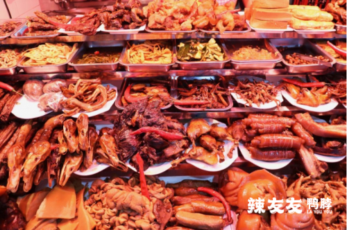 現(xiàn)鹵美味辣友友鴨脖，席卷休閑食品市場(chǎng)