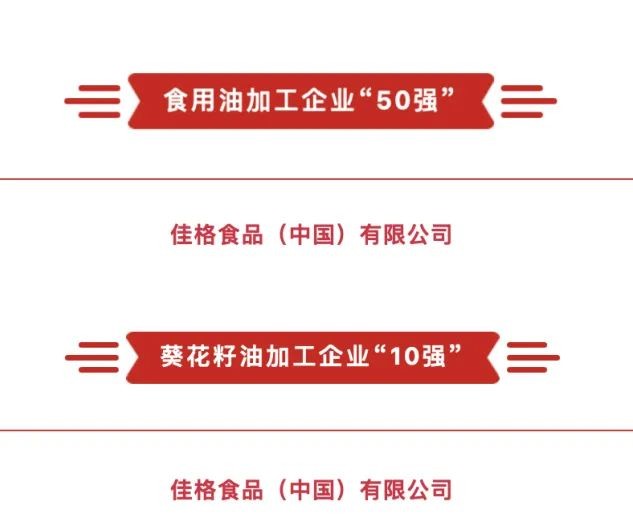 2020年度食用油加工企業(yè)強出爐，多力食用油生產廠商佳格再度上榜！