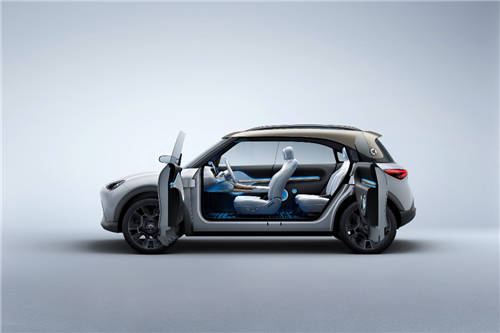 全新smart概念車全球首秀！全新純電平臺打造，軸距長達(dá)2750mm