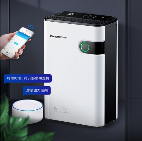 智能凈化除濕機(jī)，除濕力UP+