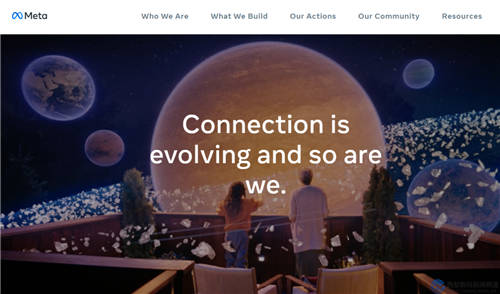 Facebook更名為Meta，啟用域名meta.com
