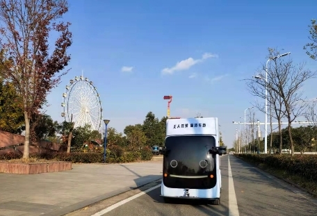 智梭無人車與圓通合作，迎來L4級無人駕駛在快遞行業(yè)的全面應(yīng)用