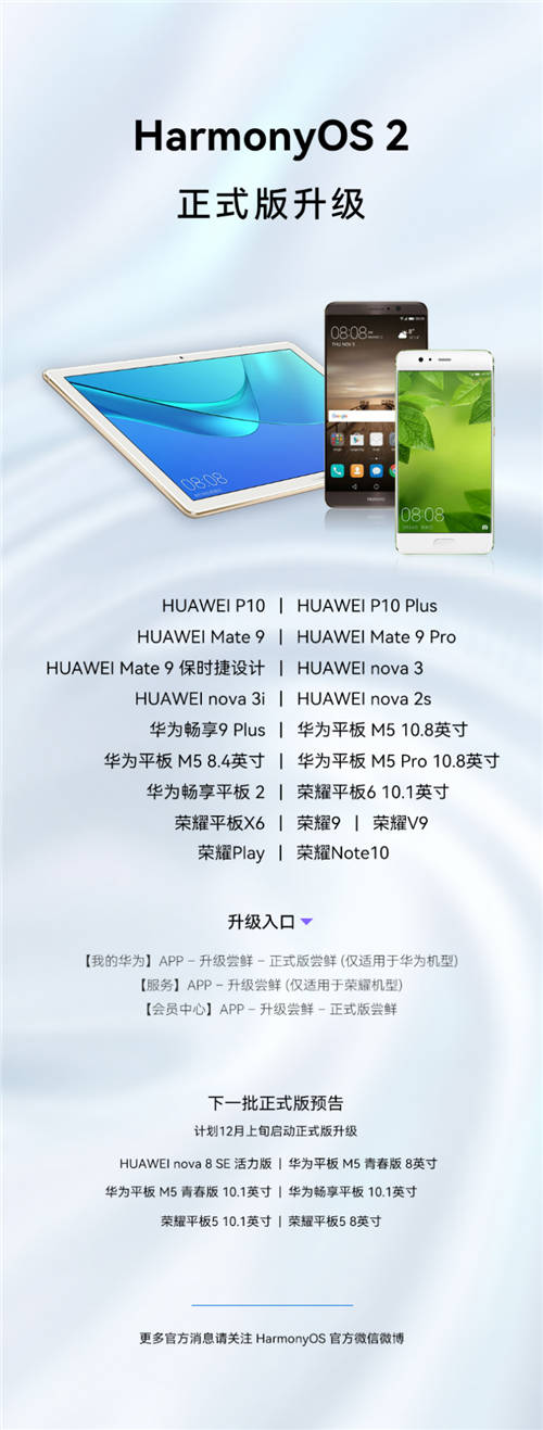 再添19款設(shè)備可升級HarmonyOS 2正式版本！百機升級計劃超預(yù)期完成
