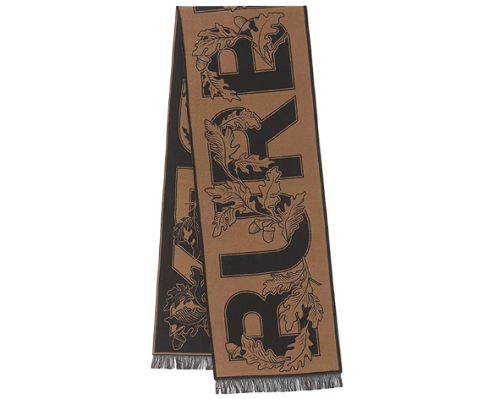Burberry提花圍巾上線寺庫(kù)，為穿搭增色