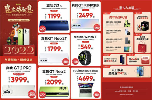 虎虎傳新意！realme真我潮玩年貨節(jié)購(gòu)機(jī)至高立省1100元