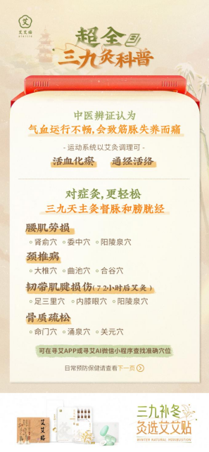 冬季全民養(yǎng)生熱，艾艾貼一招勝過萬元補品！
