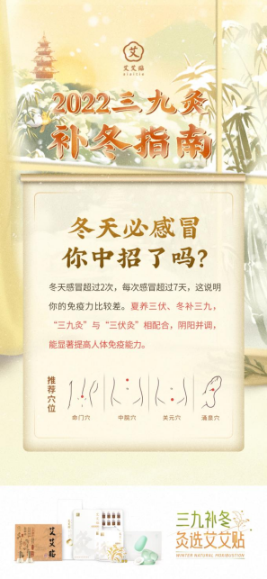 冬季全民養(yǎng)生熱，艾艾貼一招勝過萬元補品！