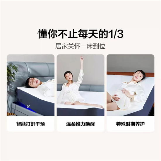 趣睡科技布局智能家居領域，已推出多款智能電動床