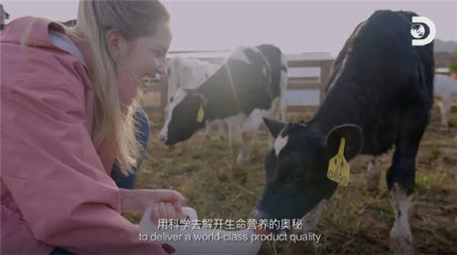 Discovery頻道走進中國乳企，探秘中國奶粉未來力量