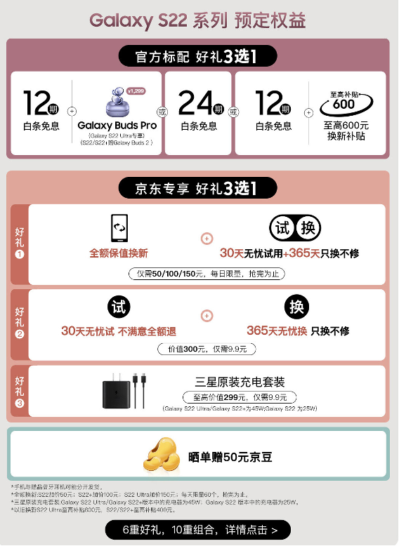 莫負春光好時“機” 三星Galaxy S22系列以舊換新至高補貼600元