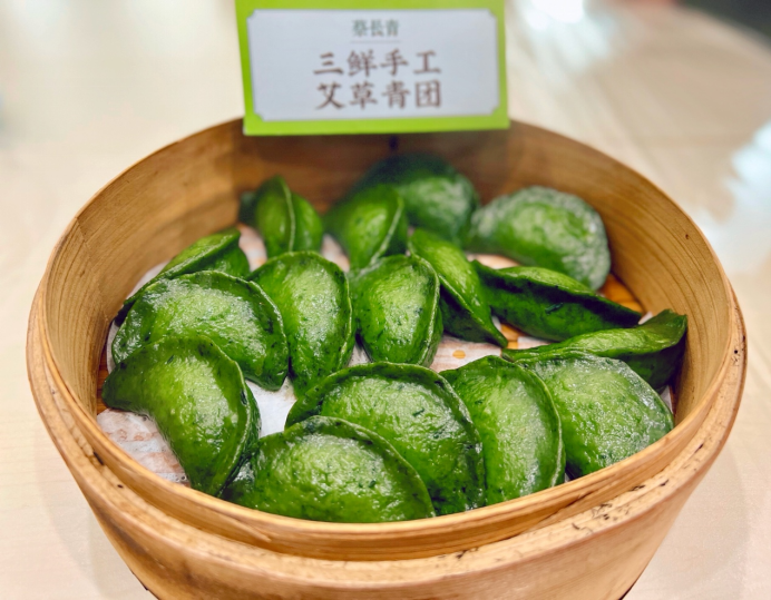 萬物皆可“團(tuán)” 燕窩、腌篤鮮、小龍蝦……青團(tuán)來了 叮咚買菜日銷20000份