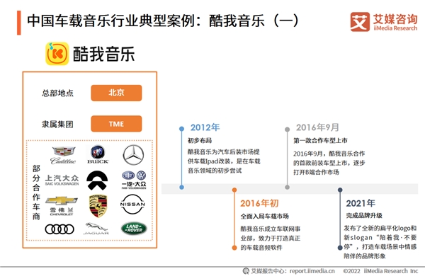 酷我音樂初心未改體驗如一，“陪著你”走進車聯(lián)網(wǎng)時代