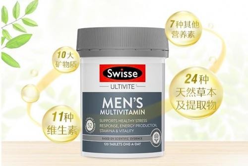 Swisse復合維生素兼具功效與品質，全面守護男性健康