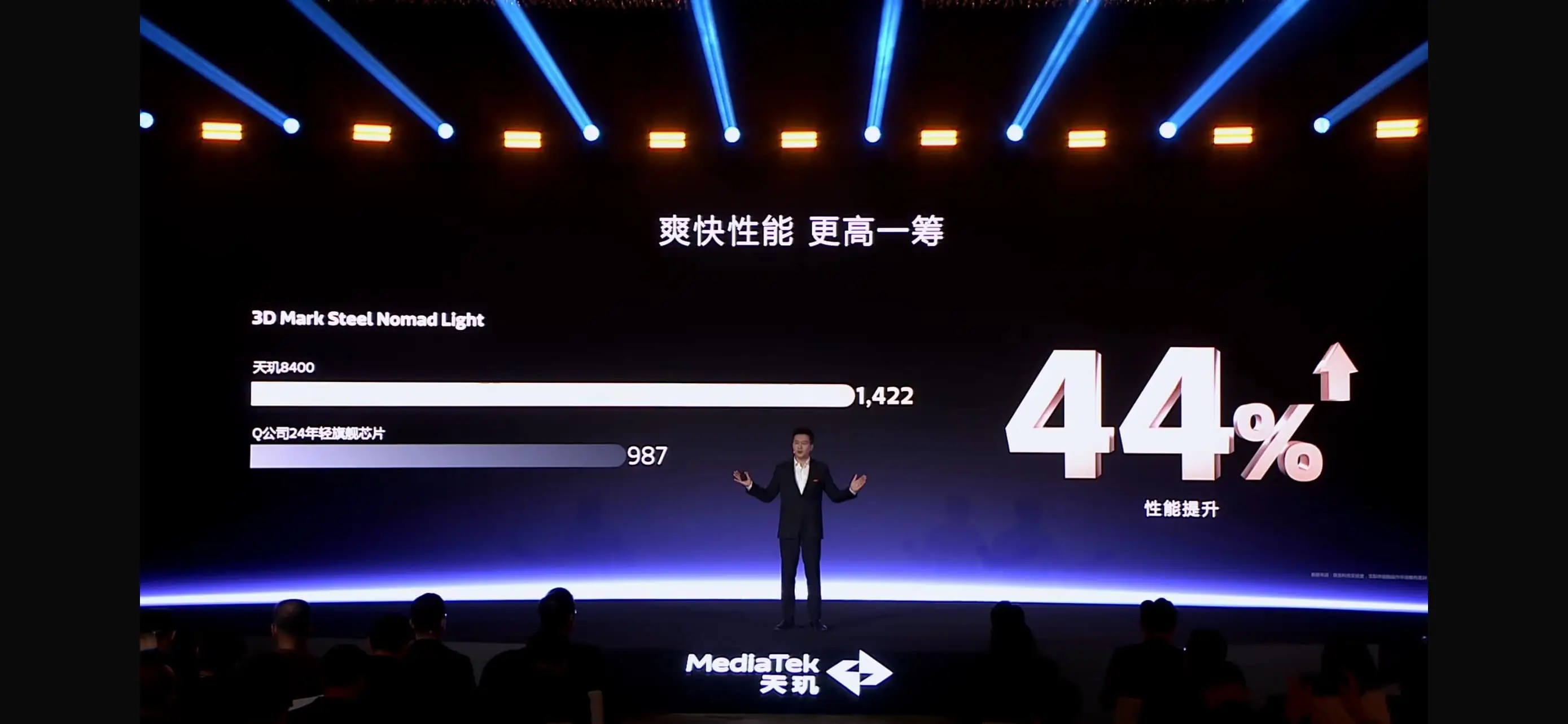 天璣8400 搭載旗艦級GPU G720，手游滿幀體驗拉滿！