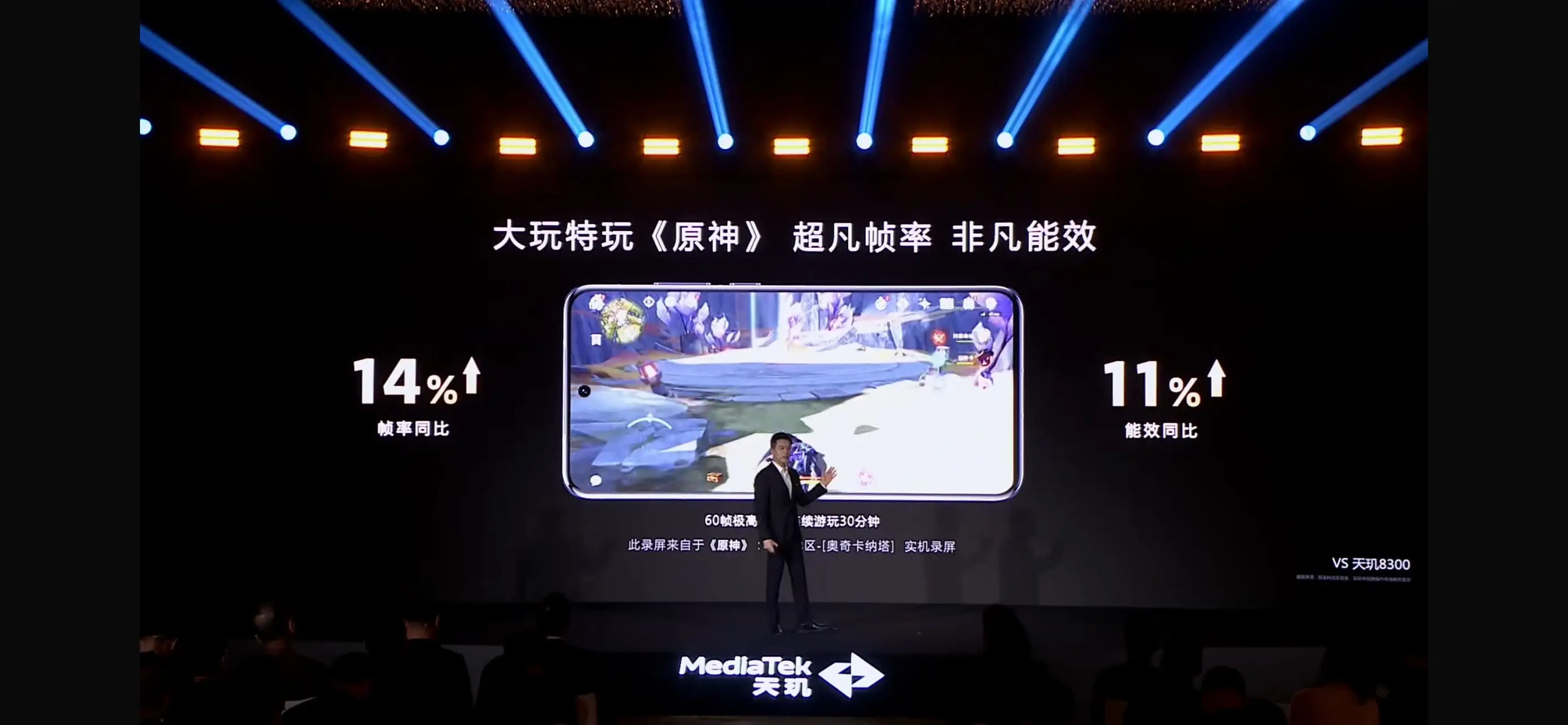 天璣8400 搭載旗艦級GPU G720，手游滿幀體驗拉滿！