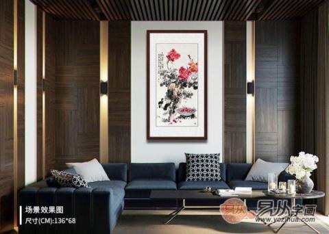 家居裝飾掛什么字畫好，名家國畫花鳥點綴恰到好處
