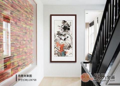 家居裝飾掛什么字畫好，名家國畫花鳥點綴恰到好處