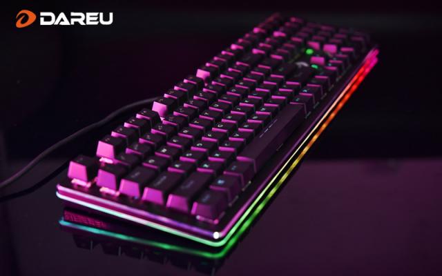 達爾優(yōu)暗夜流光系列外設展露RGB光效盛宴