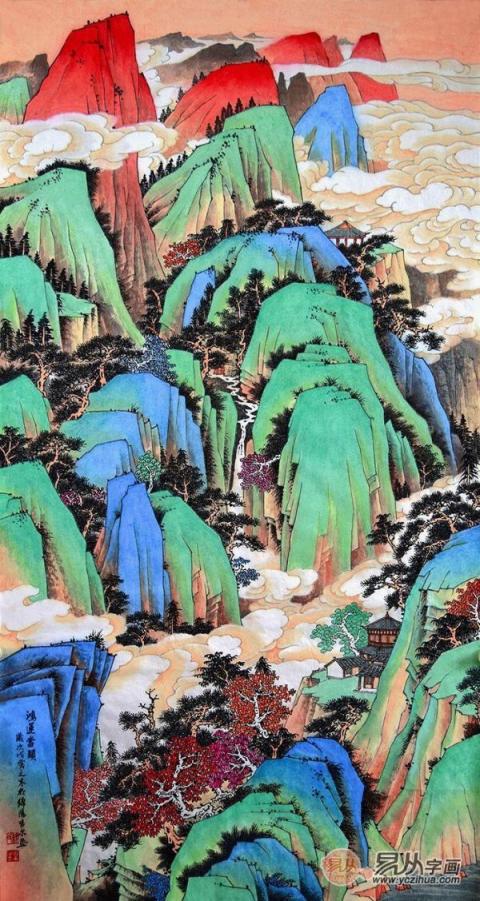 畫家許吉爾精品國(guó)畫賞析！領(lǐng)略自然山水美景無雙！