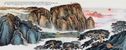 畫家許吉爾精品國(guó)畫賞析！領(lǐng)略自然山水美景無雙！