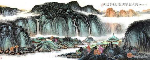 畫家許吉爾精品國(guó)畫賞析！領(lǐng)略自然山水美景無雙！