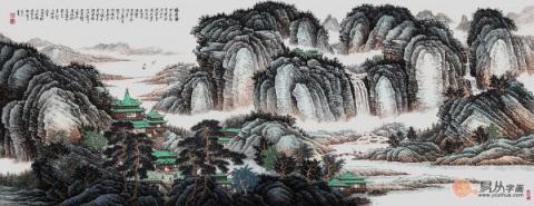 書畫收藏什么好？許吉爾精品界畫收藏首選！