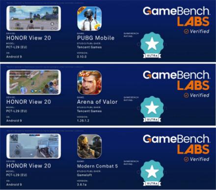 華為與榮耀旗艦雙雙斬獲GameBench Ultra評級，背后有怎樣的秘密？