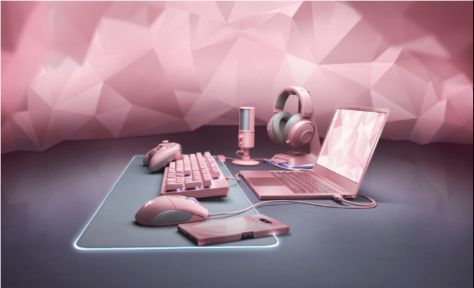 Razer雷蛇推出全新Quartz粉晶版情人節(jié)系列產(chǎn)品 火熱“粉晶之力”，席卷你的游戲世界