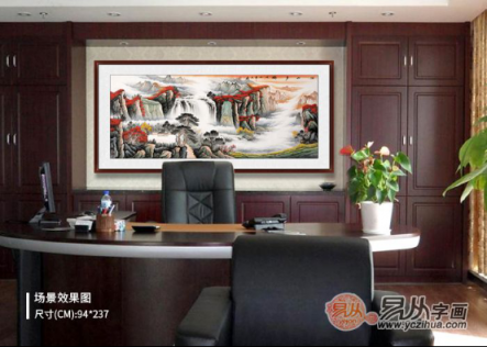 辦公室掛什么字畫好？宋唐精品國畫裝飾旺財(cái)好運(yùn)來！