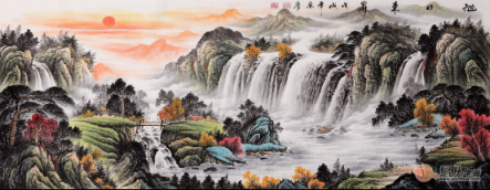 辦公室掛什么字畫好？宋唐精品國畫裝飾旺財(cái)好運(yùn)來！