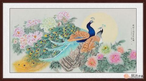 最大氣的家居裝飾畫(huà)精選 王一容手繪花鳥(niǎo)畫(huà)欣賞