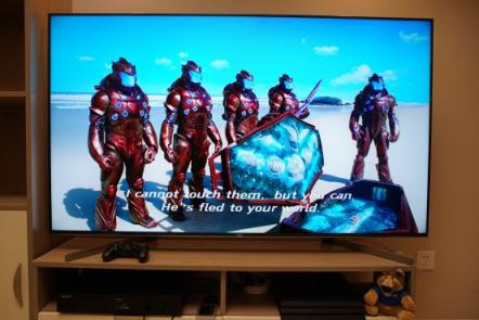 音畫表現(xiàn)沒得說！曬單新入手的65”索尼X9500G電視